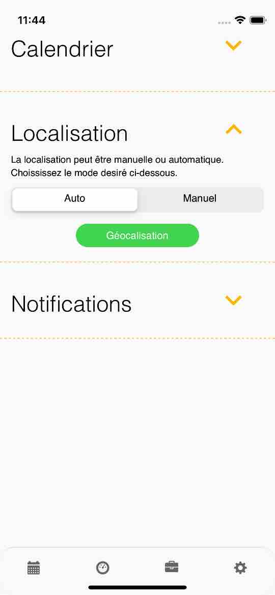 hebraic - Menu Geolocalisation